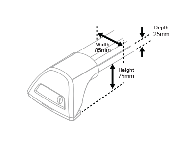 Aero Flush Bar Dimensions Diagram