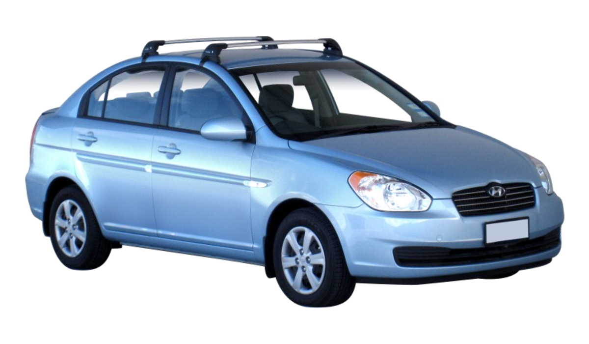 Roof racks for Hyundai Accent 2009 Prorack NZ
