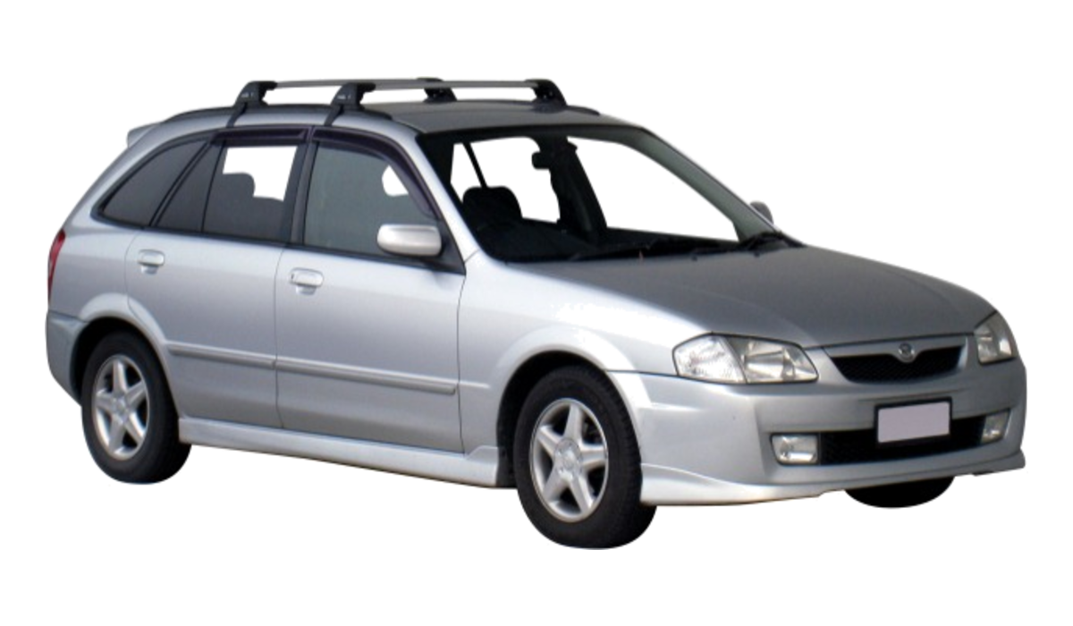 Roof racks for Mazda Familia 1999 Prorack NZ