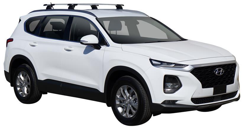 Aero Through Bar Package for Hyundai Santa Fe Prorack NZ